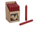 Stabkerzen bordeaux 10 Stück
