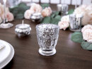 Teelichthalter Vintage silber 4 Stk.